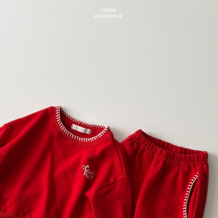 Lindo - Korean Baby Fashion - #babyootd - Melo Embroidery Set - 7