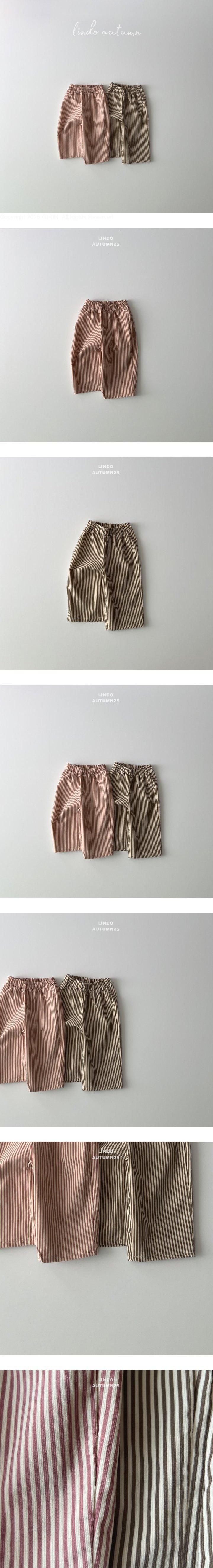 Lindo - Korean Children Fashion - #designkidswear - Pasta Pants