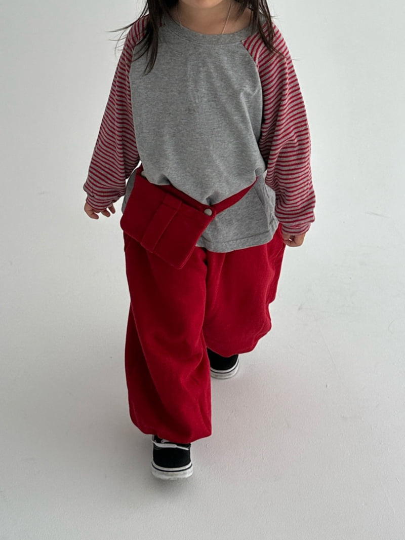 Little Normal - Korean Children Fashion - #Kfashion4kids - Belt Pocket Pants - 7