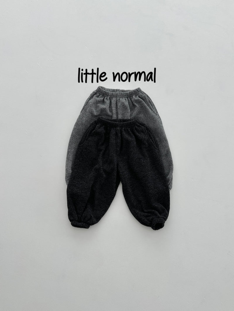 Little Normal - Korean Children Fashion - #childofig - Knit Jogger Pants