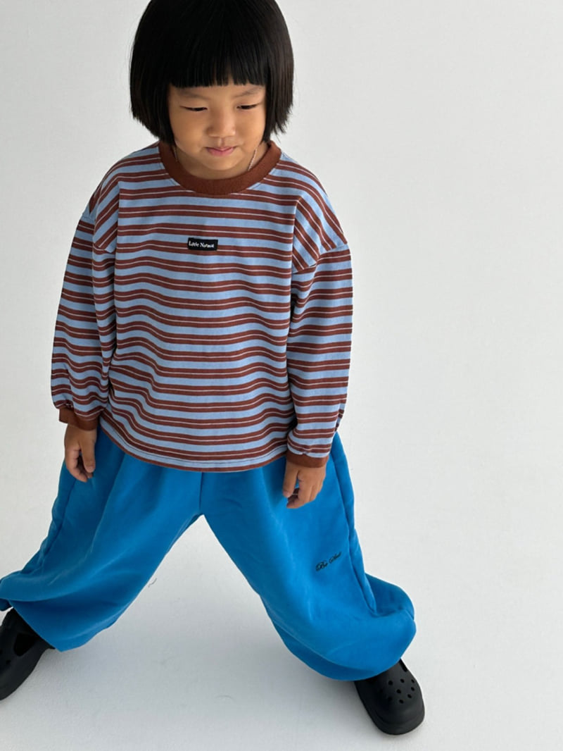 Little Normal - Korean Children Fashion - #childrensboutique - Color Stripe Tee - 10