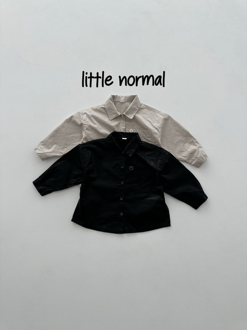 Little Normal - Korean Children Fashion - #childrensboutique - Coated Shirt