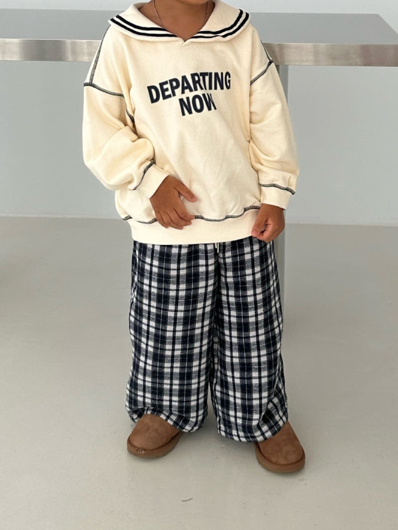 Little Normal - Korean Children Fashion - #childrensboutique - Check Color Pants - 9