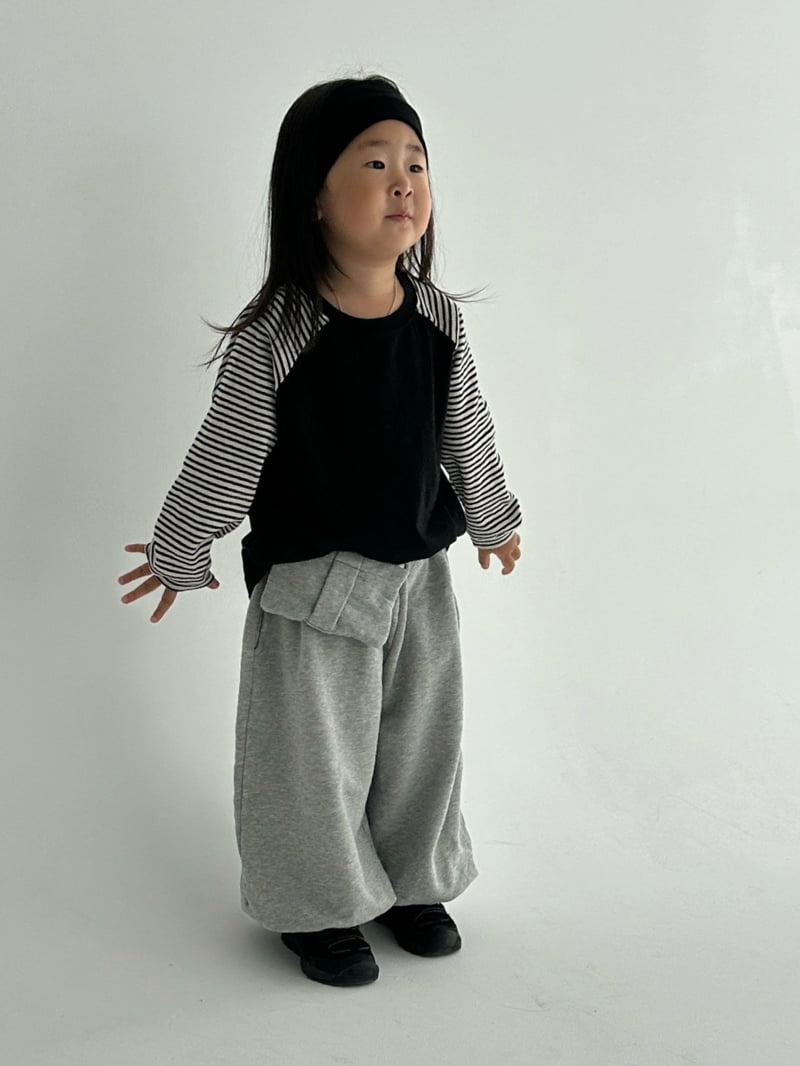 Little Normal - Korean Children Fashion - #designkidswear - Belt Pocket Pants