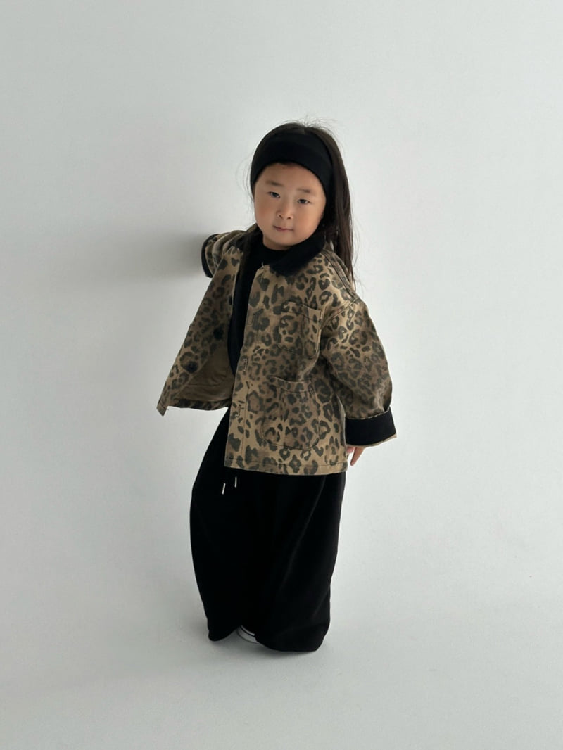 Little Normal - Korean Children Fashion - #discoveringself - Leopard Jumper - 6
