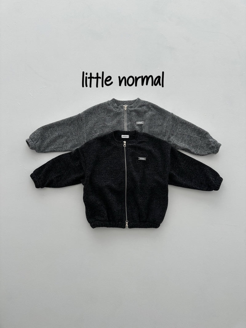 Little Normal - Korean Children Fashion - #discoveringself - Knit Zip-Up