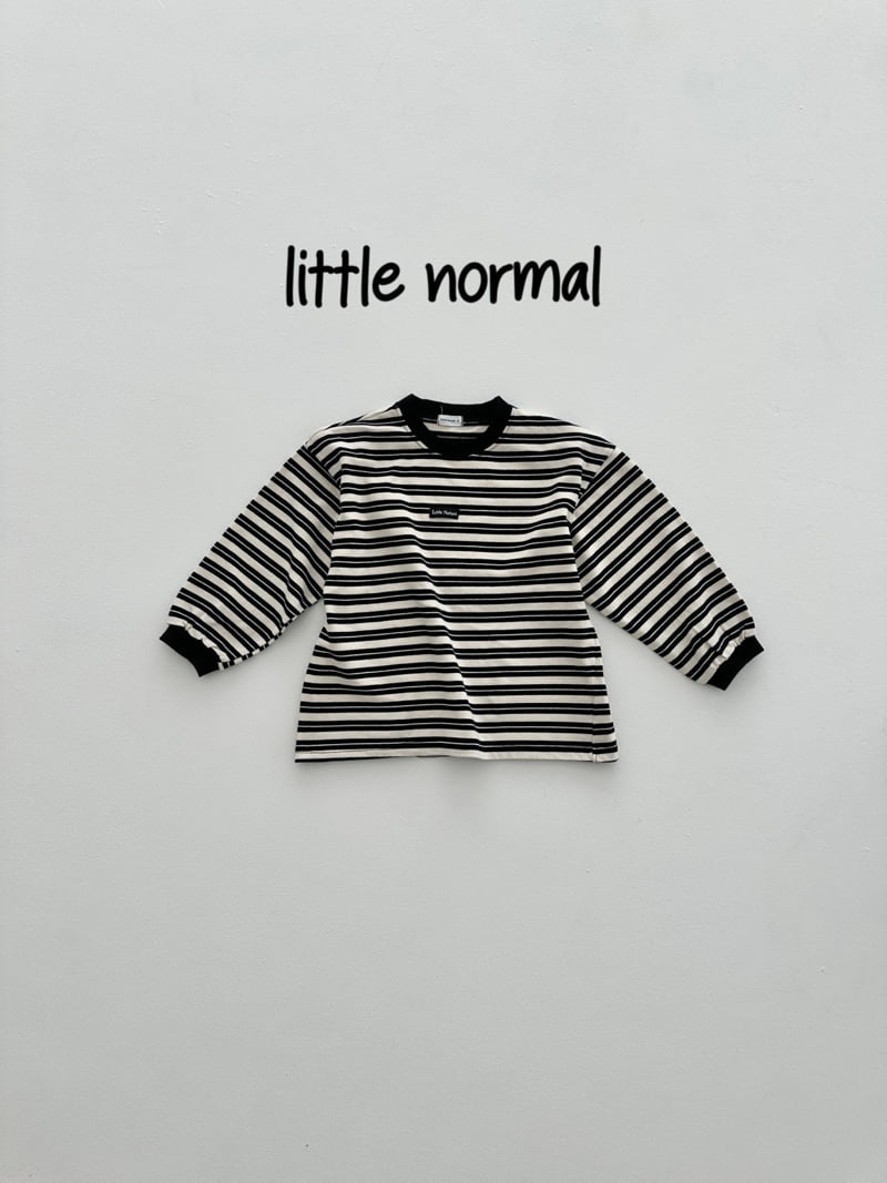 Little Normal - Korean Children Fashion - #discoveringself - Color Stripe Tee - 12