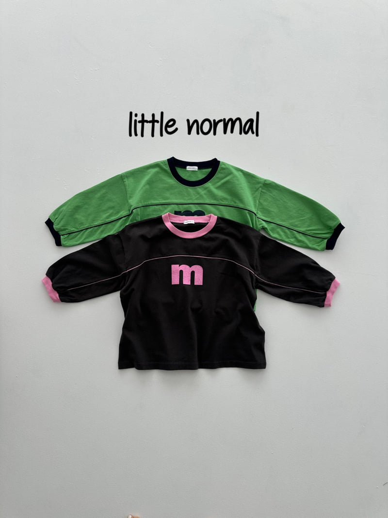 Little Normal - Korean Children Fashion - #discoveringself - Little M Tee - 11