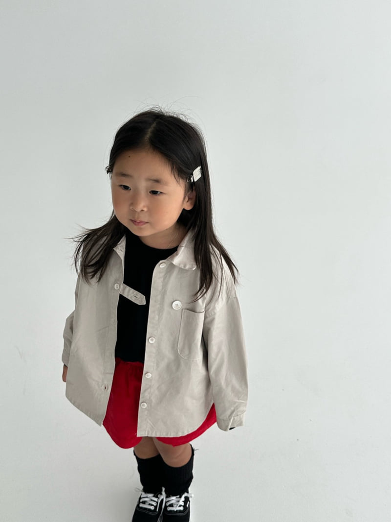 Little Normal - Korean Children Fashion - #discoveringself - Coated Shirt - 3