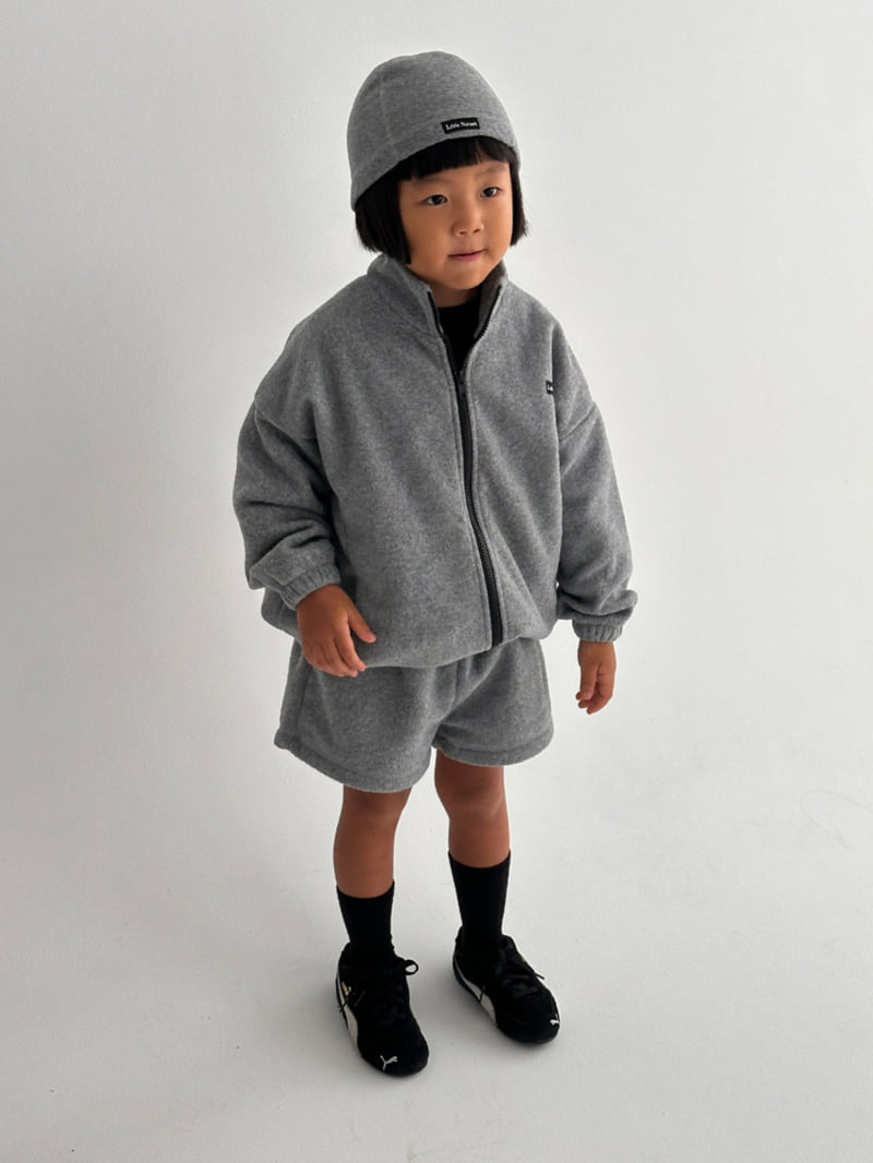 Little Normal - Korean Children Fashion - #fashionkids - Fleece Short Pants - 9