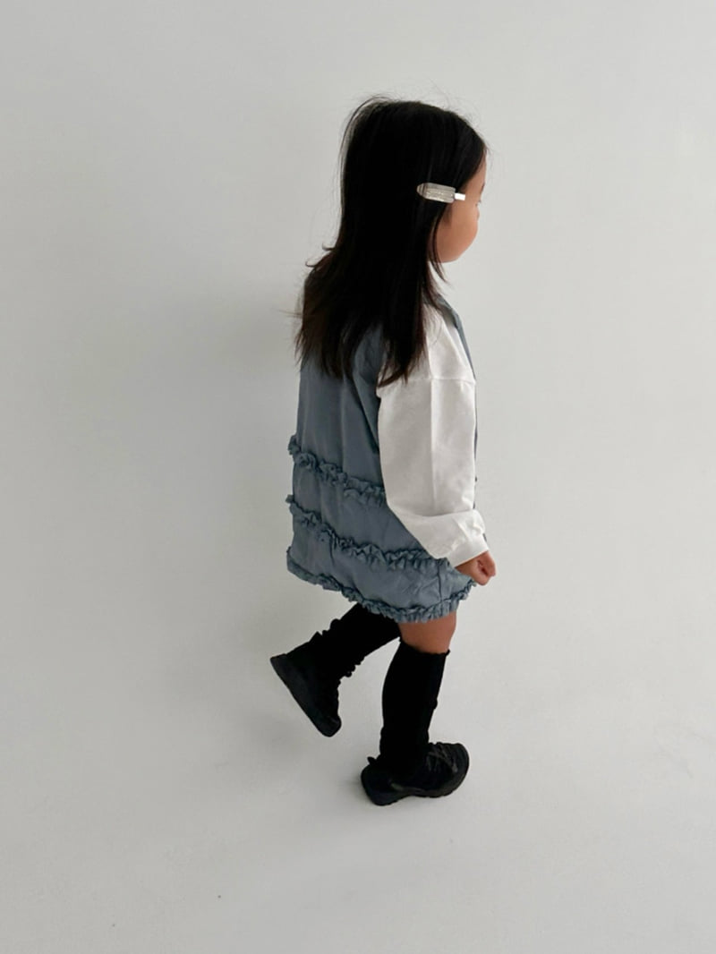 Little Normal - Korean Children Fashion - #fashionkids - Frill Dress - 5
