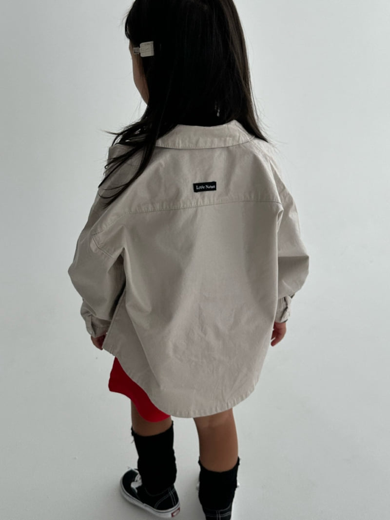 Little Normal - Korean Children Fashion - #discoveringself - Coated Shirt - 4