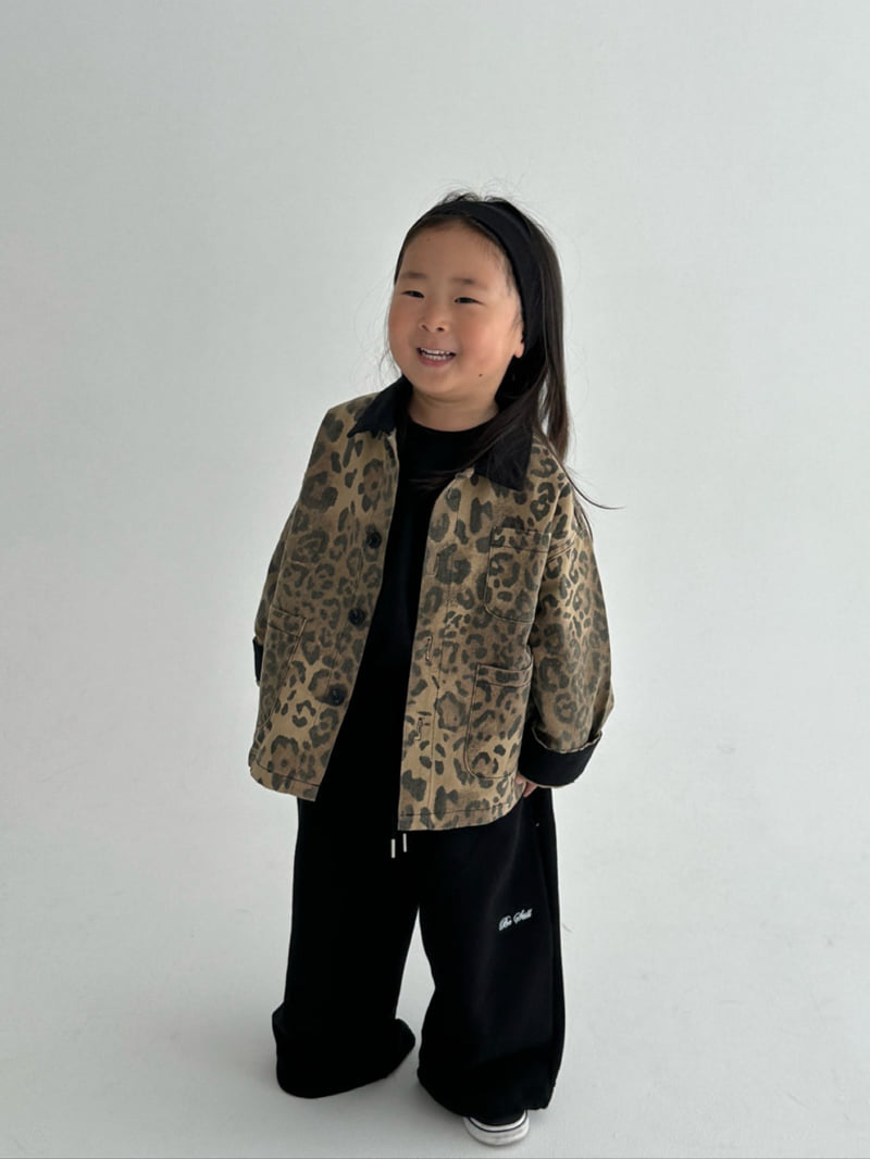 Little Normal - Korean Children Fashion - #kidsshorts - Leopard Jumper - 8