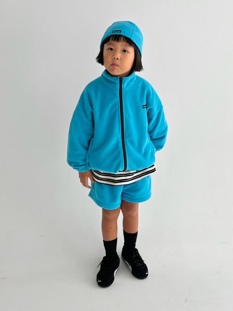 Little Normal - Korean Children Fashion - #fashionkids - Fleece Zip-Up - 4