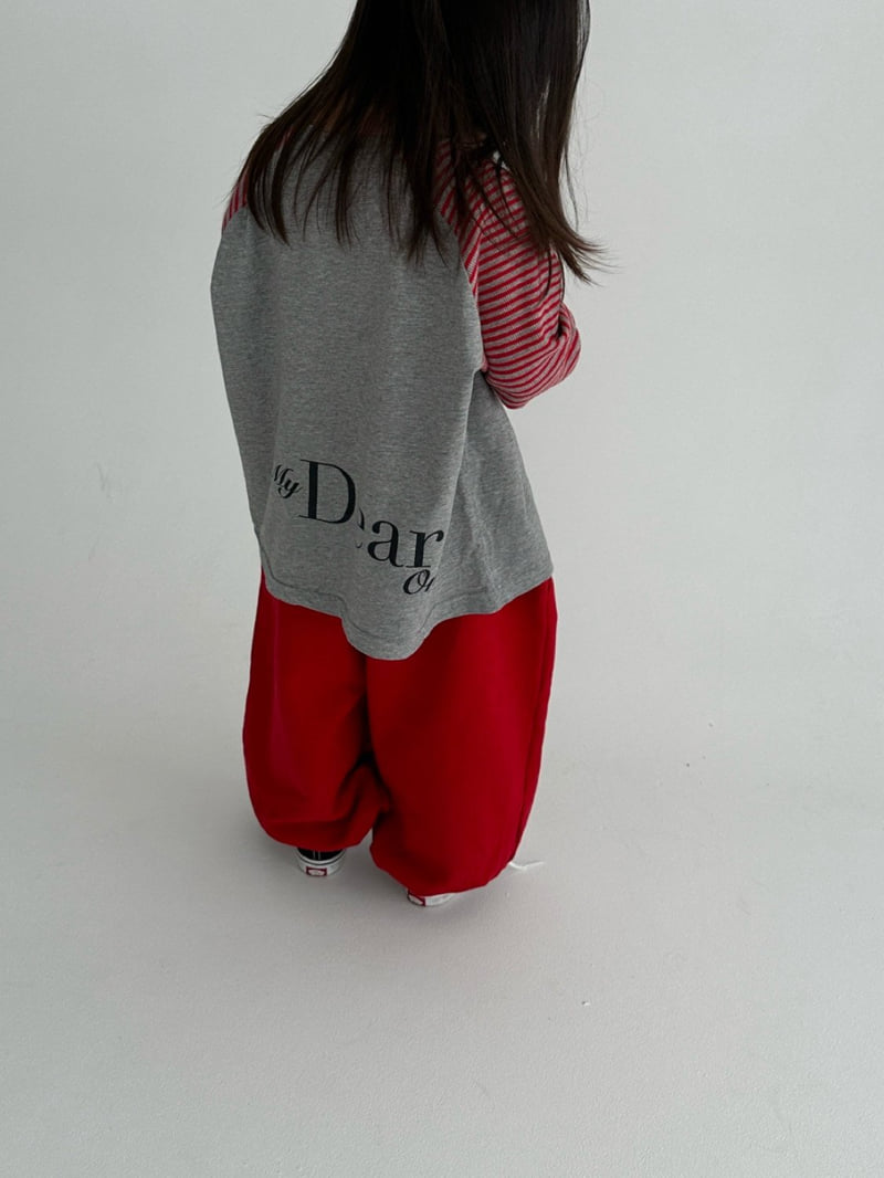 Little Normal - Korean Children Fashion - #kidsshorts - Deer Raglan Tee - 3