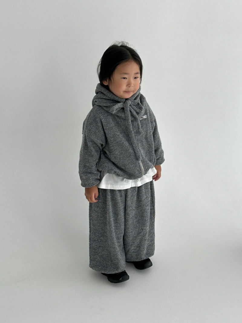Little Normal - Korean Children Fashion - #littlefashionista - Knit Zip-Up - 7