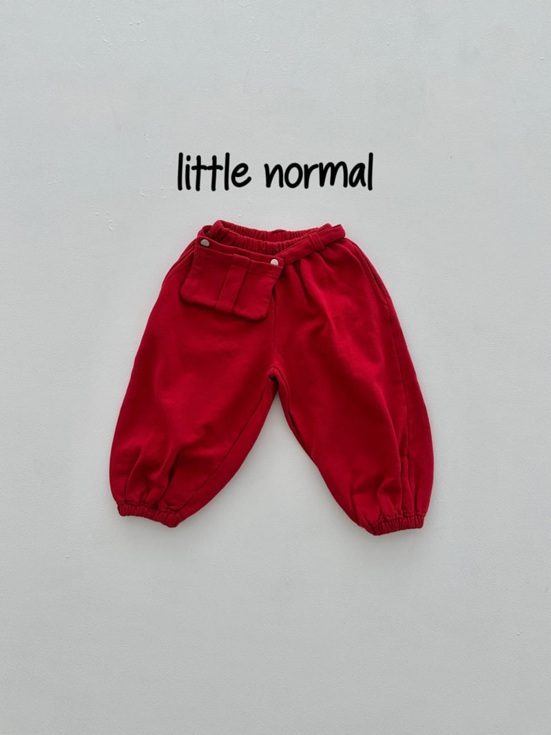 Little Normal - Korean Children Fashion - #littlefashionista - Belt Pocket Pants - 8