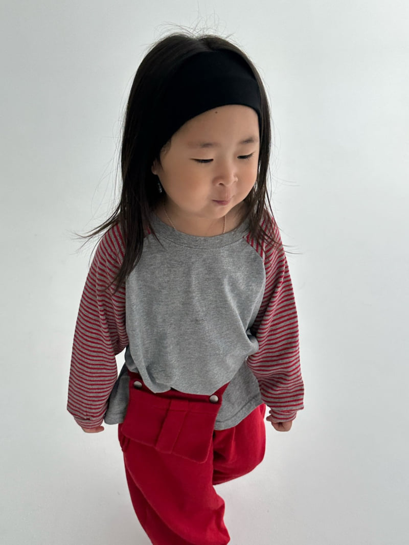 Little Normal - Korean Children Fashion - #littlefashionista - Deer Raglan Tee - 7