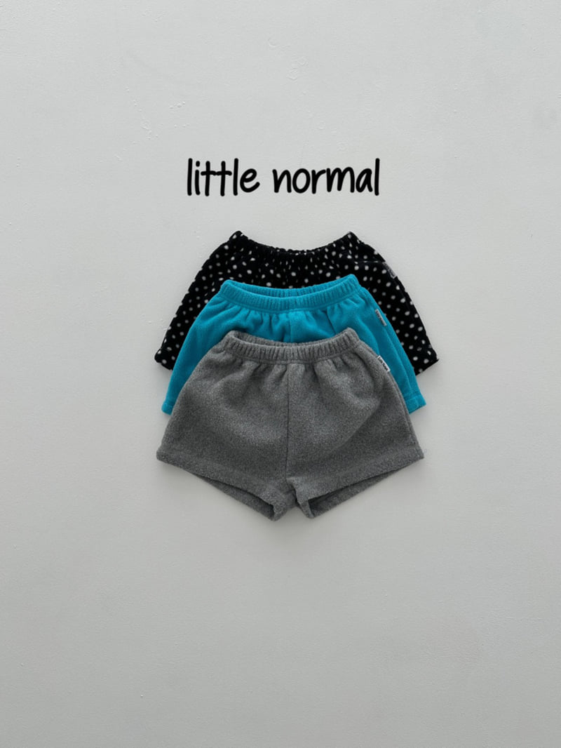 Little Normal - Korean Children Fashion - #magicofchildhood - Fleece Short Pants