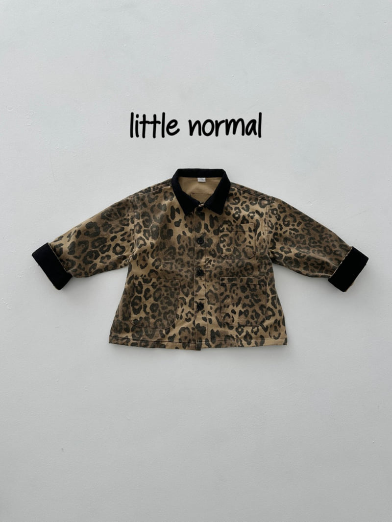 Little Normal - Korean Children Fashion - #prettylittlegirls - Leopard Jumper