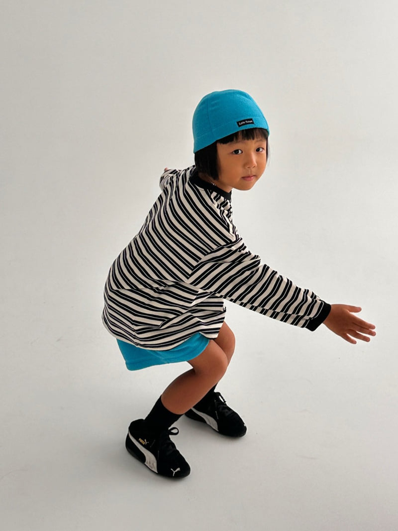 Little Normal - Korean Children Fashion - #prettylittlegirls - Color Stripe Tee - 5
