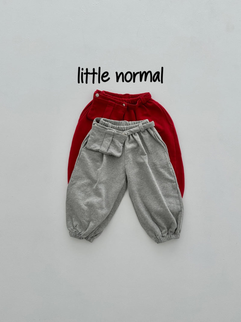Little Normal - Korean Children Fashion - #prettylittlegirls - Belt Pocket Pants - 11