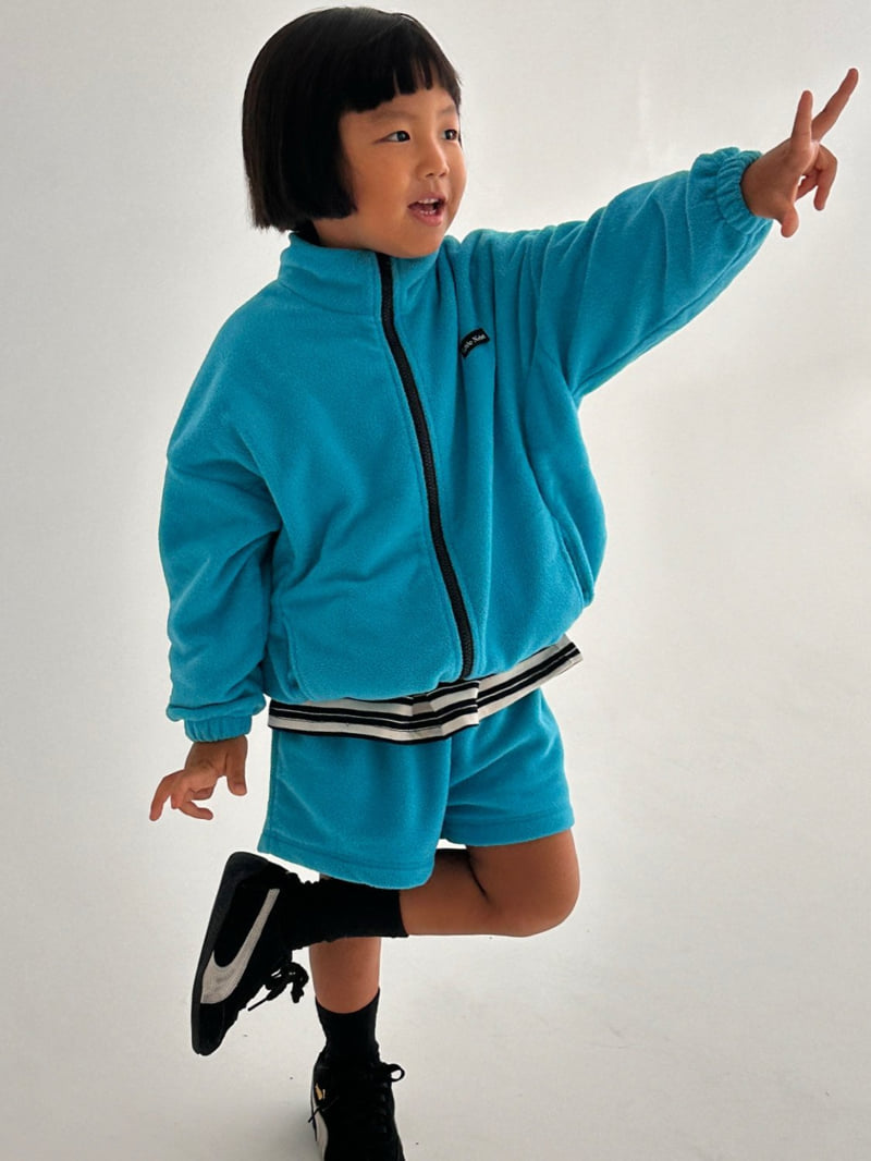 Little Normal - Korean Children Fashion - #todddlerfashion - Fleece Zip-Up - 12