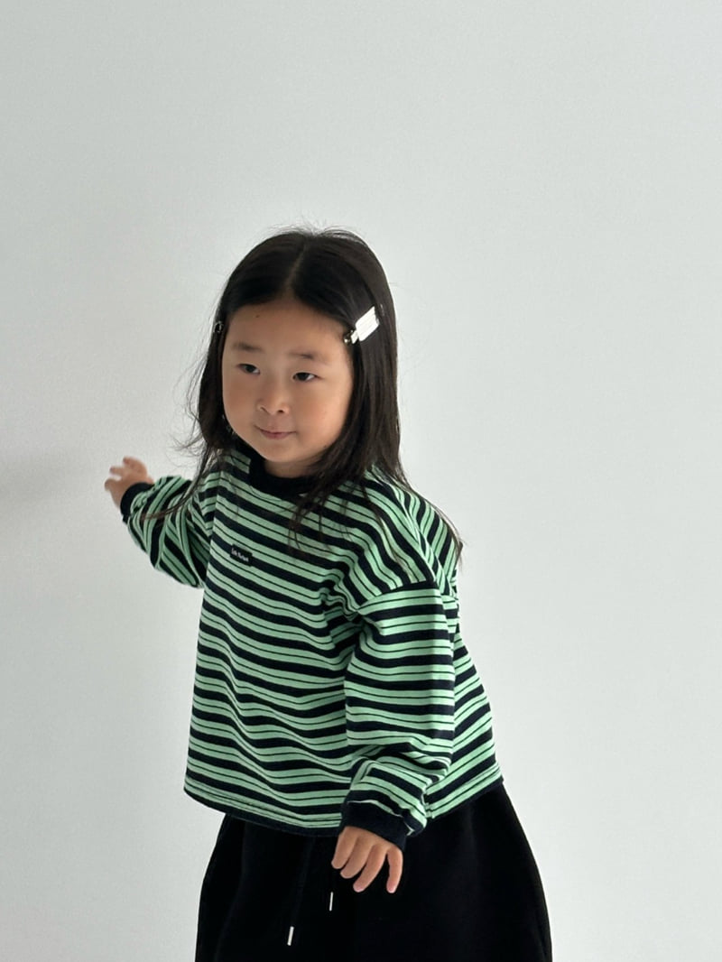 Little Normal - Korean Children Fashion - #toddlerclothing - Color Stripe Tee - 7