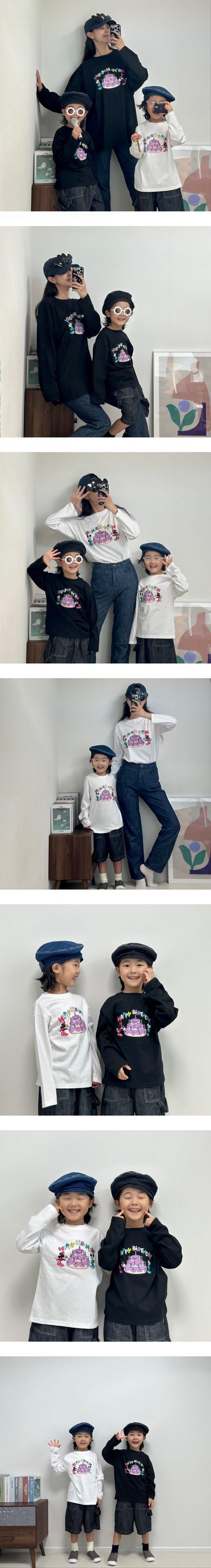 Little Rabbit - Korean Women Fashion - #womensfashion - Celebration Tee (Daddy)