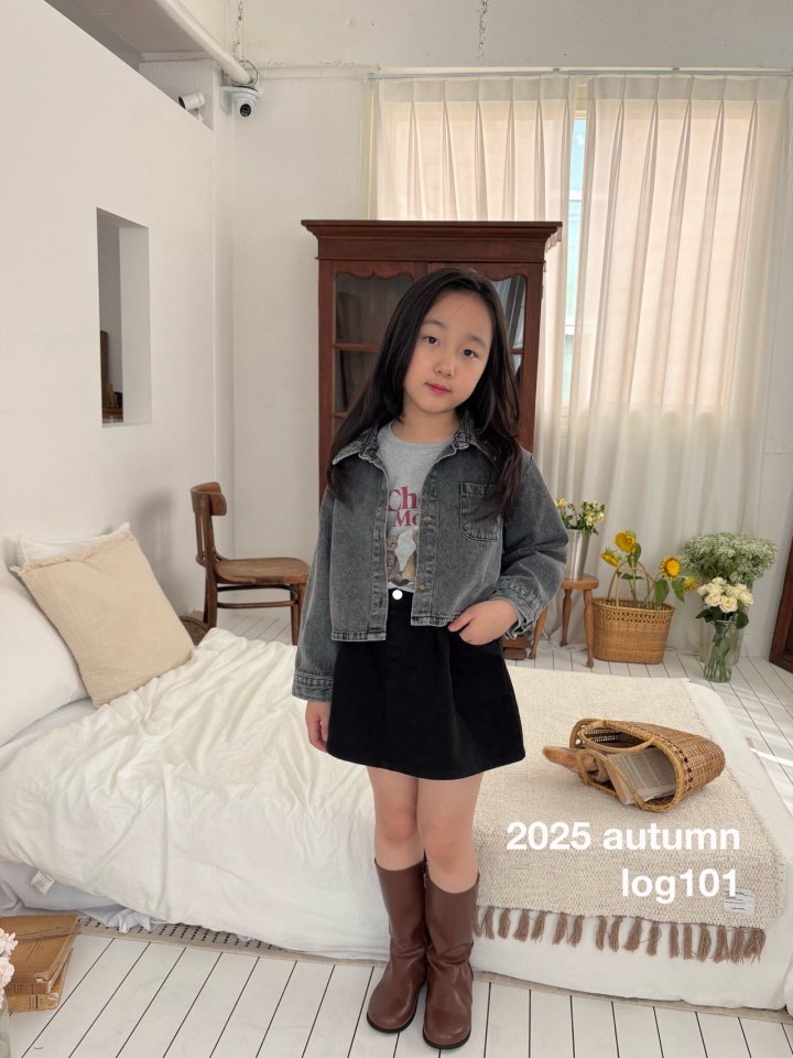 Log101 - Korean Children Fashion - #Kfashion4kids - Gelato Crop Shirt - 12