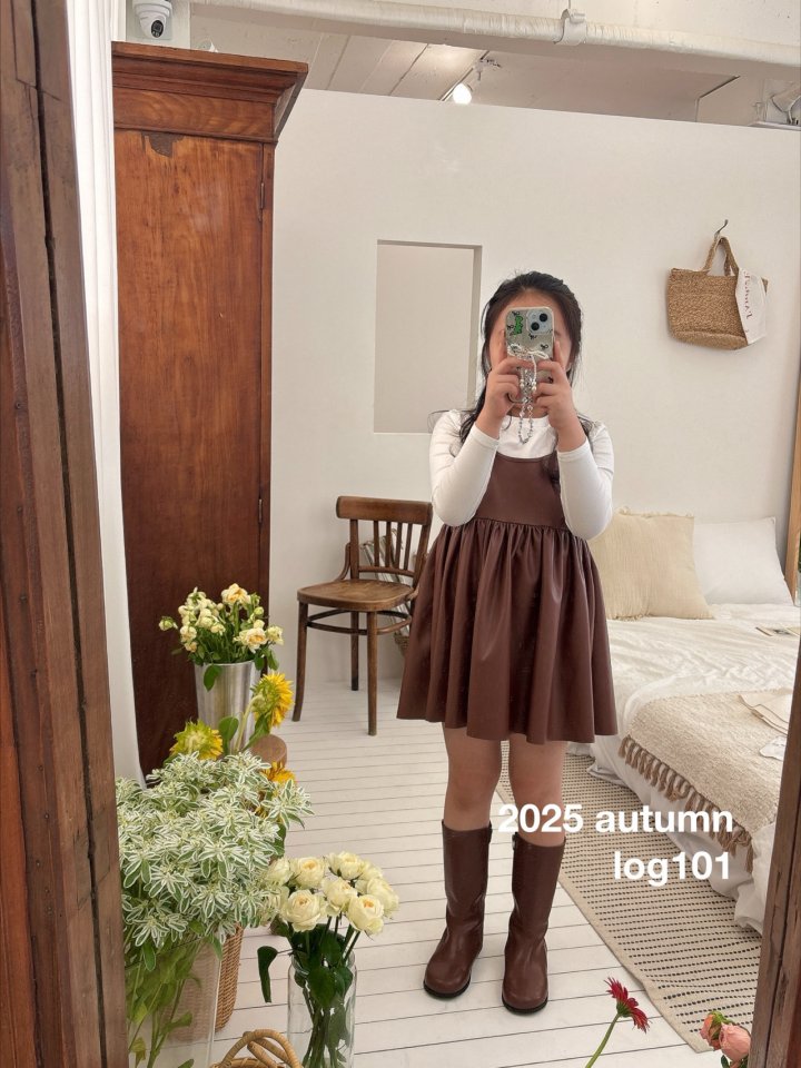 Log101 - Korean Children Fashion - #Kfashion4kids - Go Go One-piece - 3