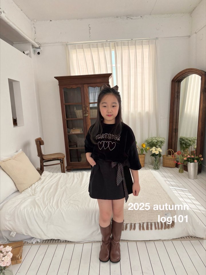 Log101 - Korean Children Fashion - #childofig - Ever Velour Tee