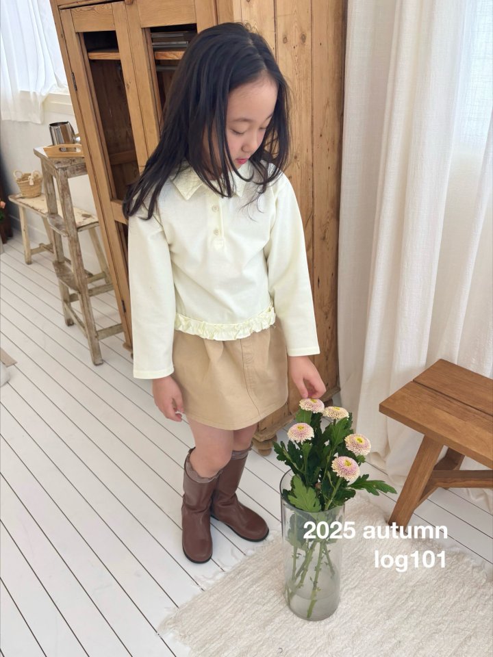Log101 - Korean Children Fashion - #childofig - Twill Skirt - 5