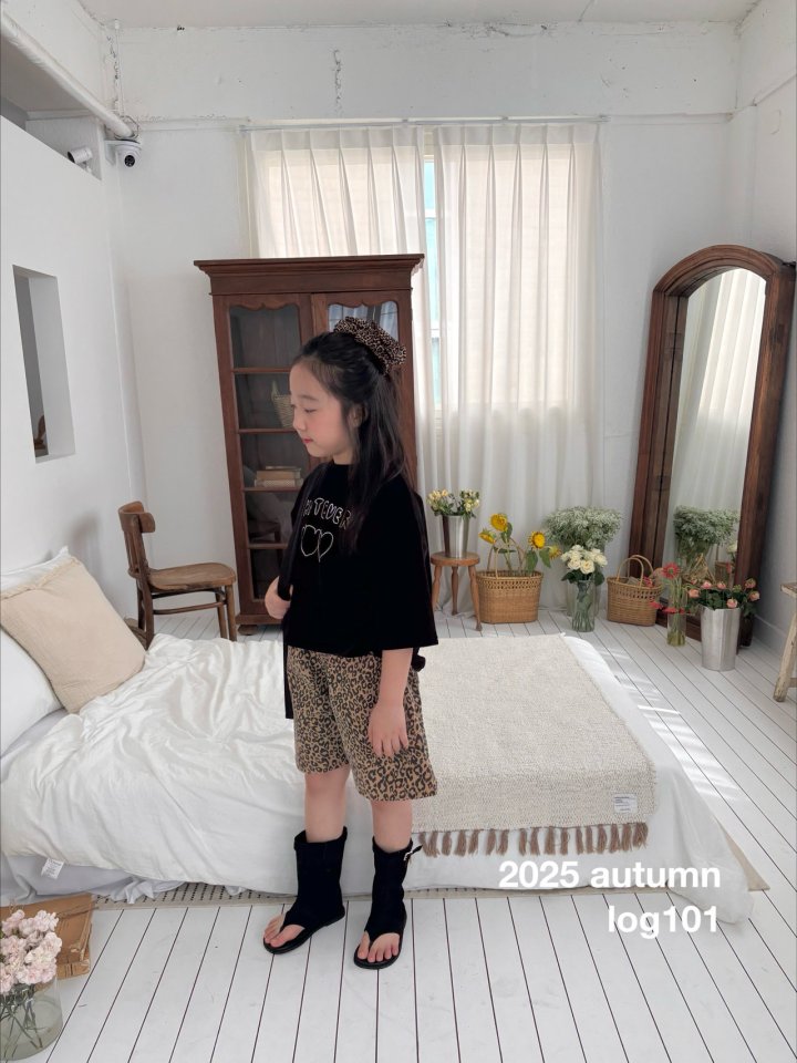 Log101 - Korean Children Fashion - #childofig - Leopard Shorts