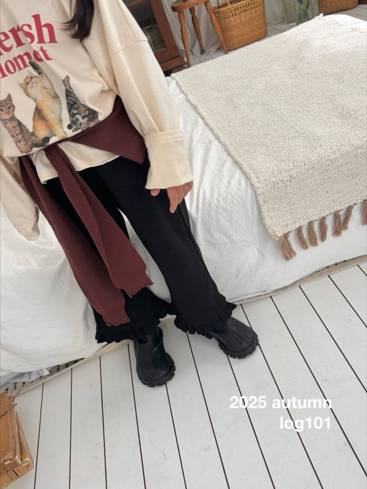 Log101 - Korean Children Fashion - #childofig - Daily Frill Pants - 3