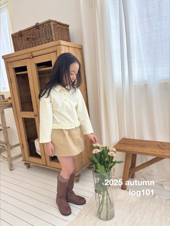 Log101 - Korean Children Fashion - #designkidswear - Twill Skirt - 7