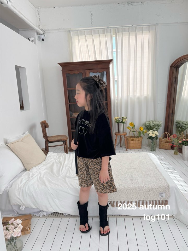 Log101 - Korean Children Fashion - #designkidswear - Leopard Shorts - 3