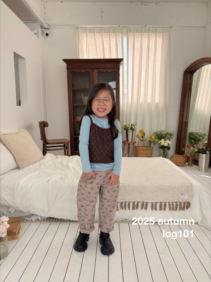 Log101 - Korean Children Fashion - #discoveringself - Meow Bread Pants