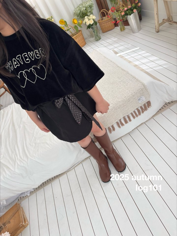 Log101 - Korean Children Fashion - #fashionkids - Ever Velour Tee - 6