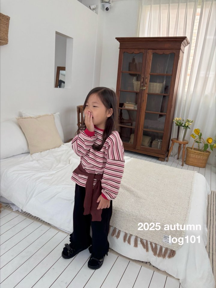 Log101 - Korean Children Fashion - #fashionkids - Stripe Sweatshirt - 2