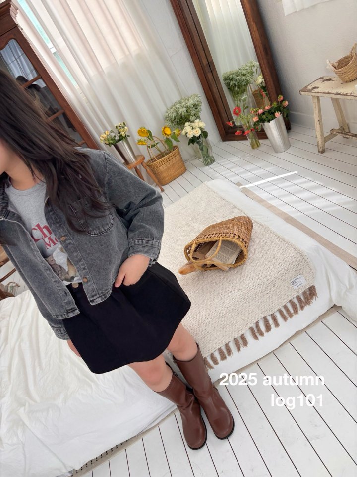 Log101 - Korean Children Fashion - #kidsshorts - Twill Skirt - 10