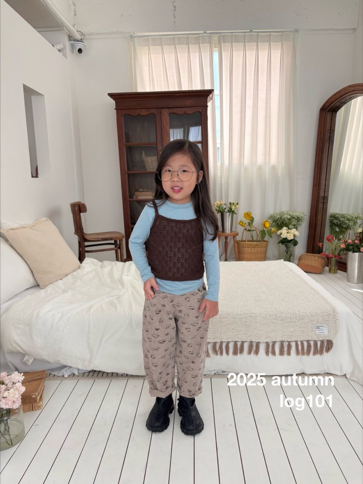 Log101 - Korean Children Fashion - #kidsshorts - Meow Bread Pants - 3