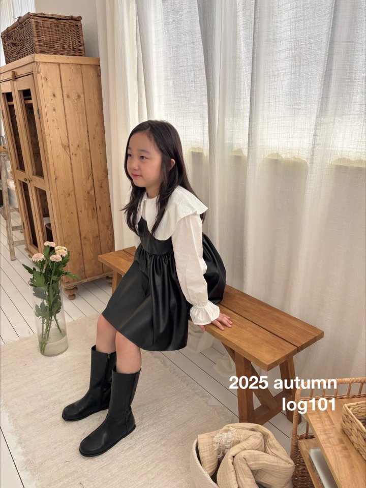 Log101 - Korean Children Fashion - #kidsstore - Big Collar Jennie Blouse - 5