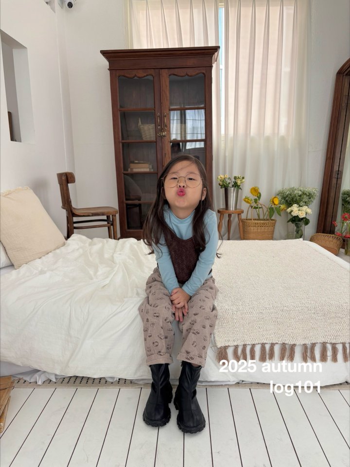 Log101 - Korean Children Fashion - #kidzfashiontrend - Meow Bread Pants - 5
