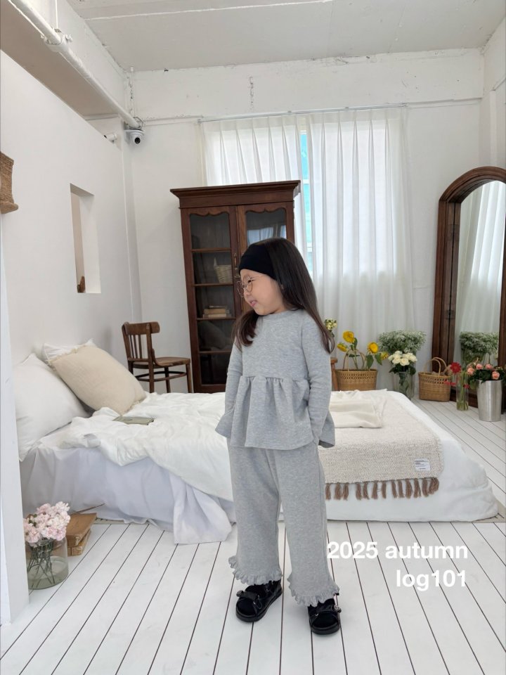 Log101 - Korean Children Fashion - #kidzfashiontrend - Daily Frill Tee - 3