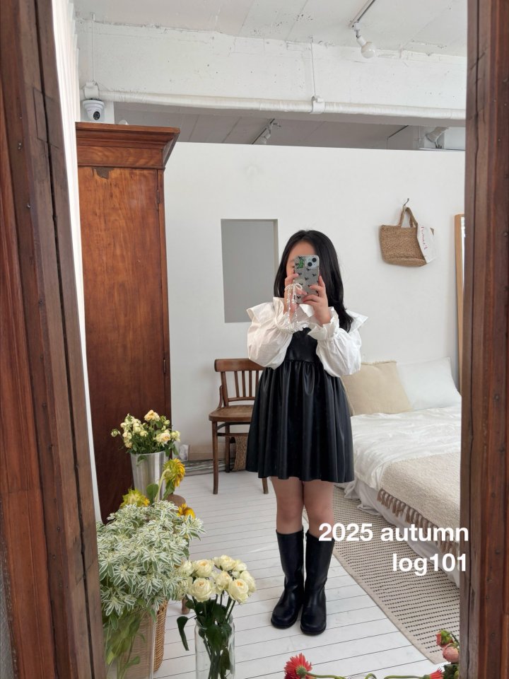Log101 - Korean Children Fashion - #littlefashionista - Big Collar Jennie Blouse - 8