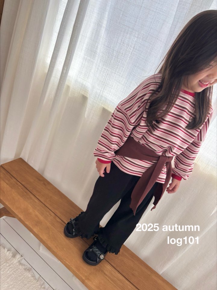 Log101 - Korean Children Fashion - #littlefashionista - Stripe Sweatshirt - 7