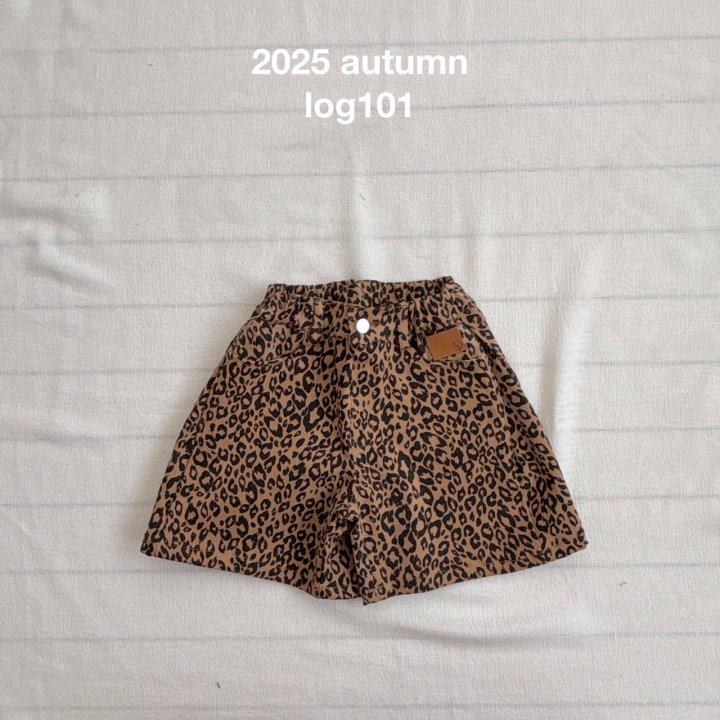 Log101 - Korean Children Fashion - #magicofchildhood - Leopard Shorts - 11