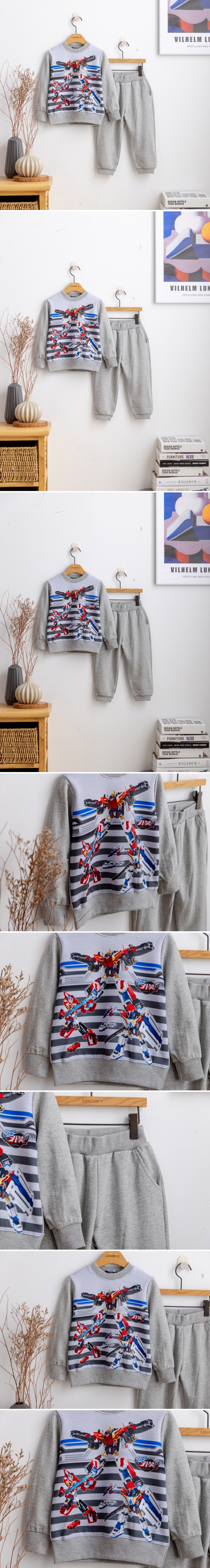 London I - Korean Children Fashion - #discoveringself - Carbot Trio Sweatshirt