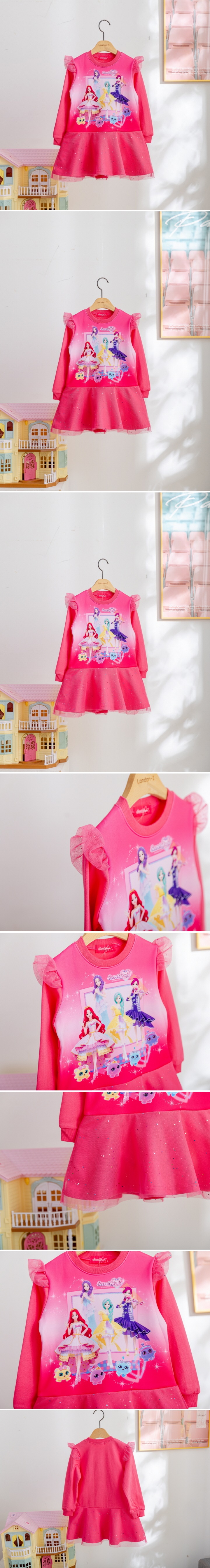 London I - Korean Children Fashion - #kidzfashiontrend - Jouju Friends One-piece